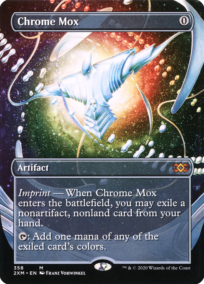 FRENCH Chrome Mox (Borderless) [Double Masters]