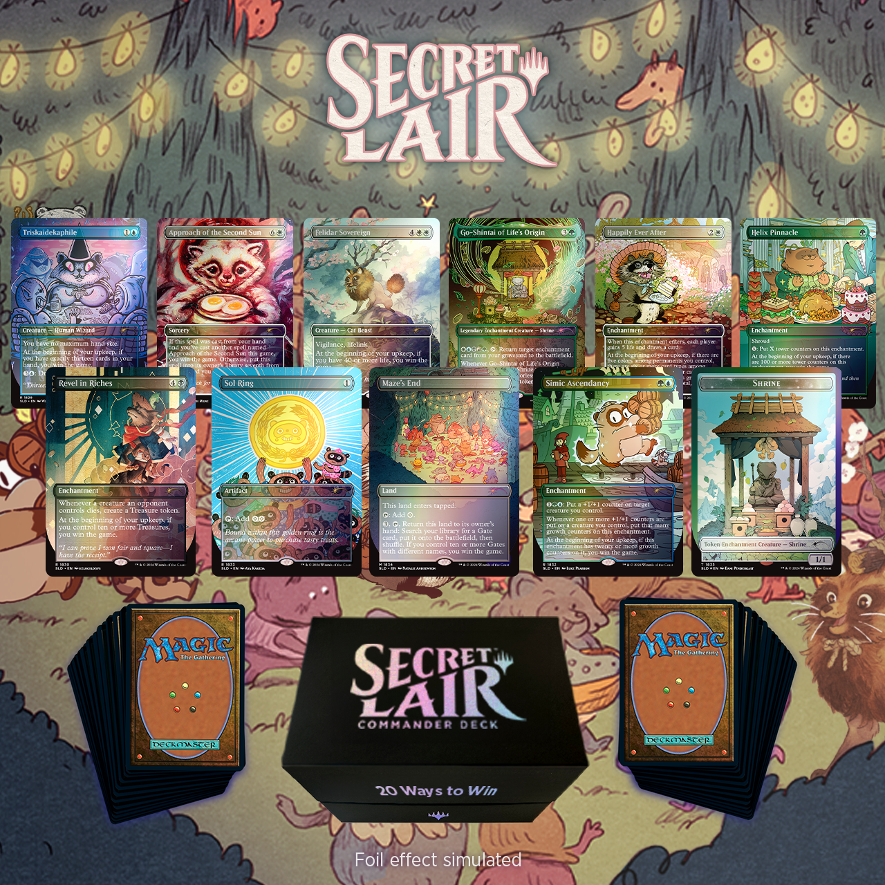 Secret Lair Commander Deck: 