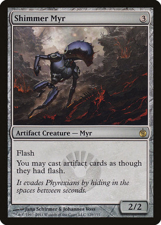 RUSIAN Shimmer Myr [Mirrodin Besieged]