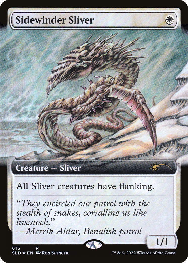 Sidewinder Sliver (Extended Art) [Secret Lair Drop Promos]