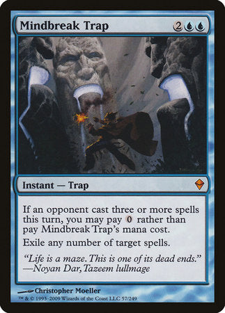 JAPANESE Mindbreak Trap [Zendikar]