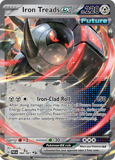 Iron Treads ex (066/091) [Scarlet & Violet: Paldean Fates]