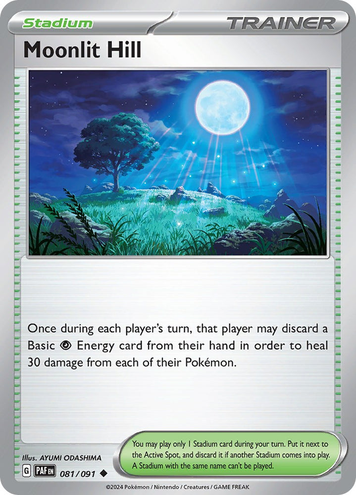 Moonlit Hill (081/091) [Scarlet & Violet: Paldean Fates]