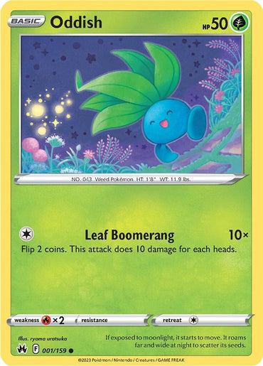 Oddish (001/159) [Sword & Shield: Crown Zenith]