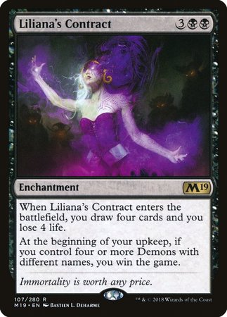 GERMAN Liliana's Contract [Core Set 2019]