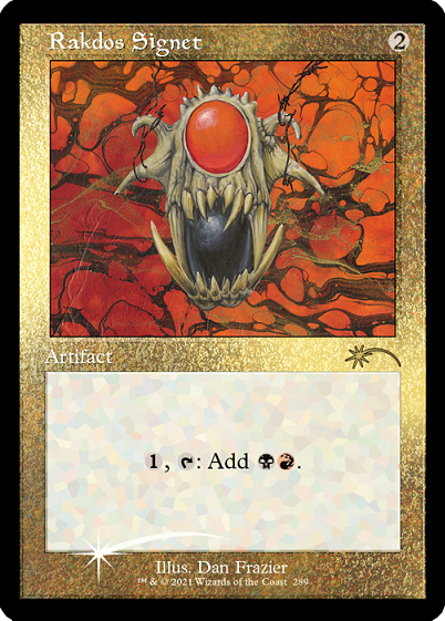 Rakdos Signet (Retro) (Foil Etched) [Secret Lair Drop Series]