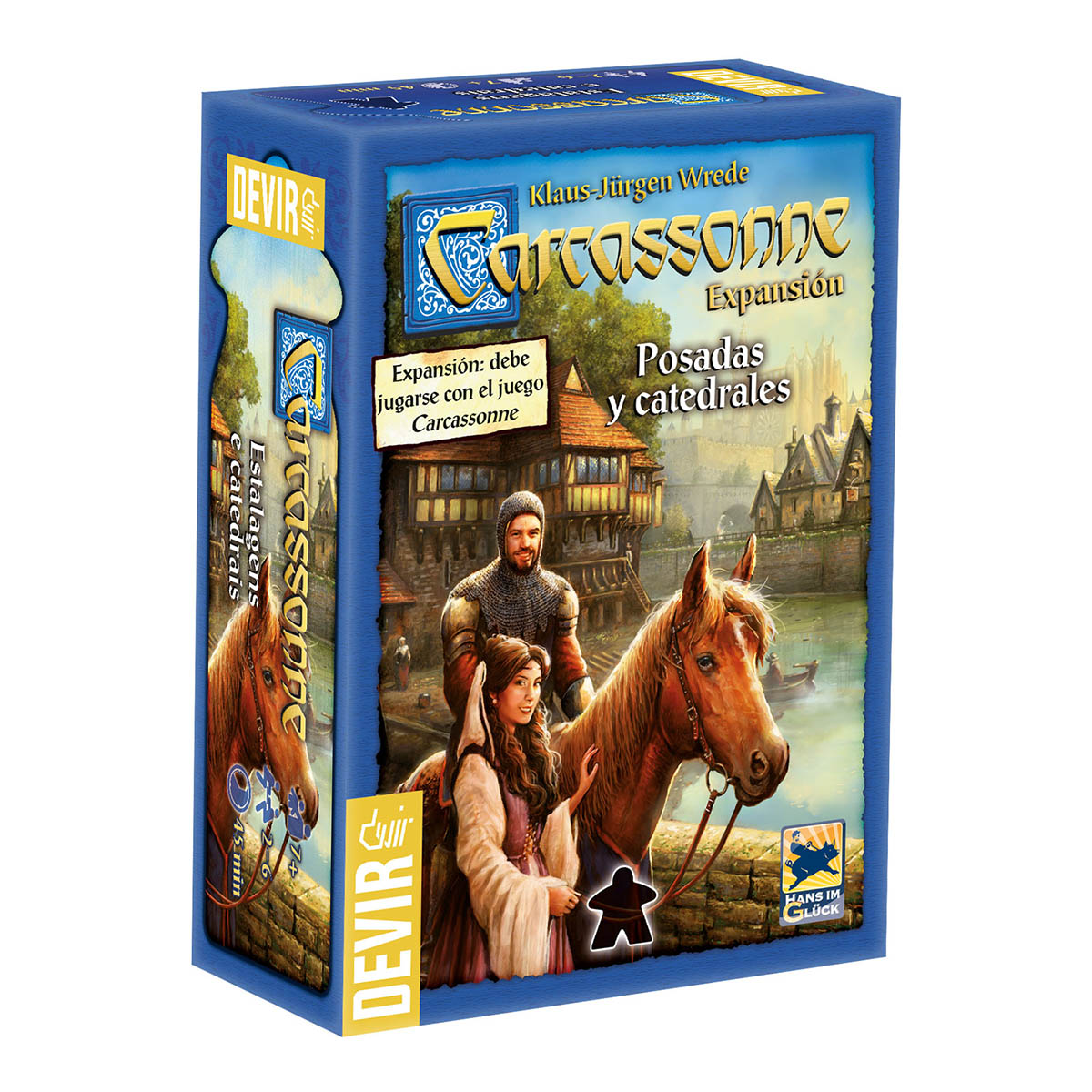 Carcassonne: Posadas y Catedrales (2da Edición)