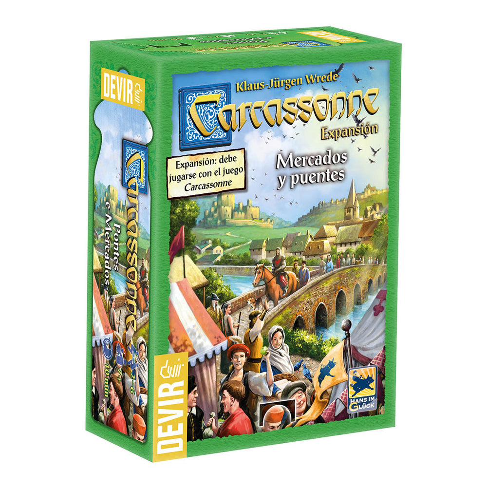 Carcassonne: Mercados y Puentes (2da Edición)