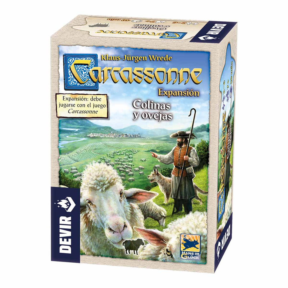 Carcassonne: Colinas y Ovejas (2da Edición)