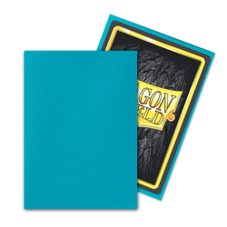 Dragon Shield Matte Sleeve - Turquoise 100ct