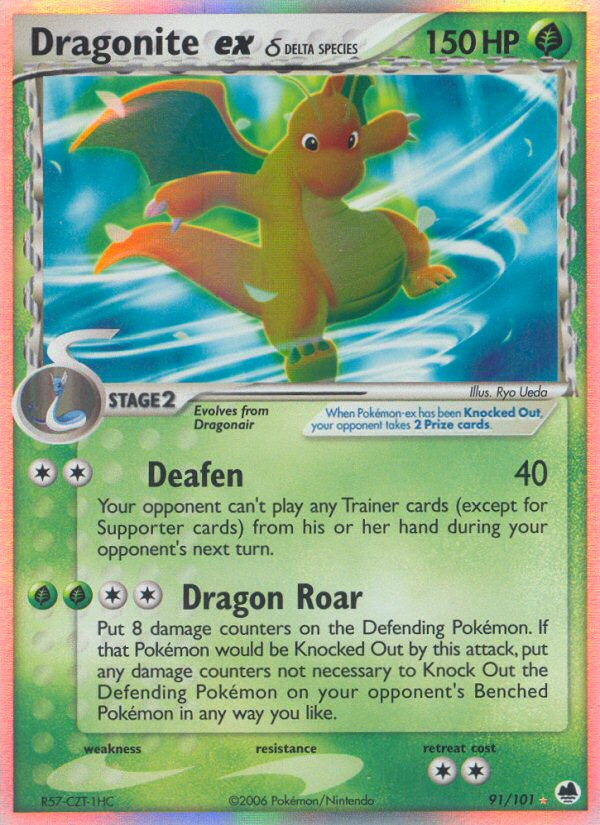 Pokemon Dragonite newest EX