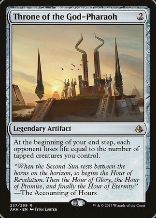 JAPANESE Throne of the God-Pharaoh [Amonkhet]