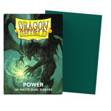 Dragon Shield Dual Matte Sleeve - Power 100ct