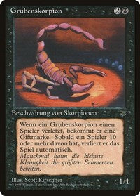 Pit Scorpion (German) - Grubenskorpion' [Renaissance]