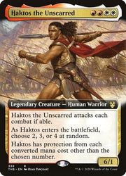 Haktos the Unscarred (Extended Art) [Theros Beyond Death]