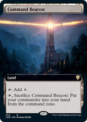 Command Beacon (Extended Art) [Commander Legends]