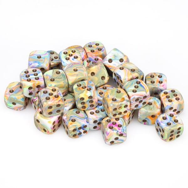 Chessex: D6 Festive™ DICE SET - 16MM