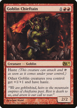 Goblin Chieftain [Magic 2011]