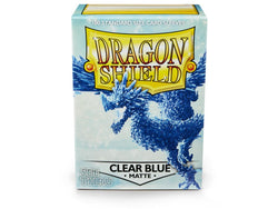 Dragon Shield Matte Sleeve - Clear Blue ‘Celeste’ 100ct