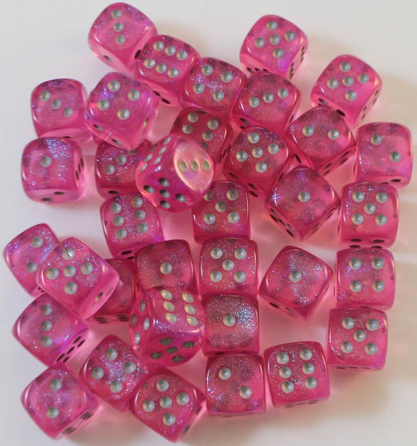 Chessex: D6 Borealis™ Dice Set - 12mm