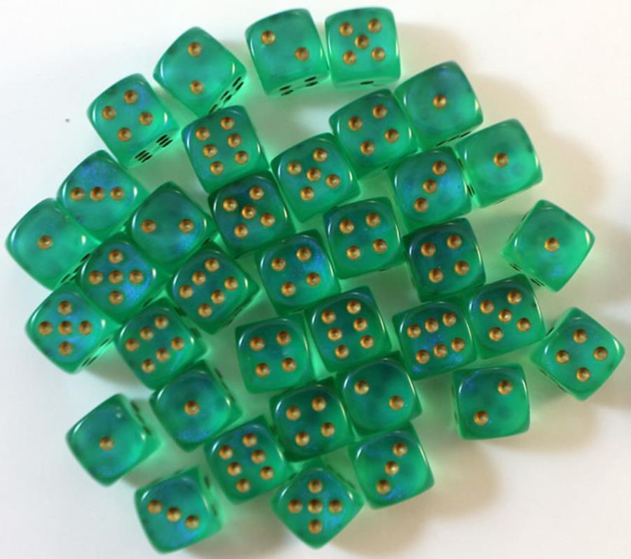 Chessex: D6 Borealis™ Dice Set - 12mm