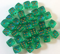 Chessex: D6 Borealis™ Dice Set - 12mm