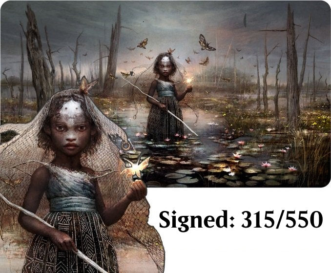 Aminatou, the Fateshifter Seb McKinnon Signed - Limited Edition [Commander  2018 - PLAYMAT]