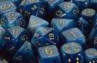 Chessex: D6 Phantom™ Dice sets - 12mm