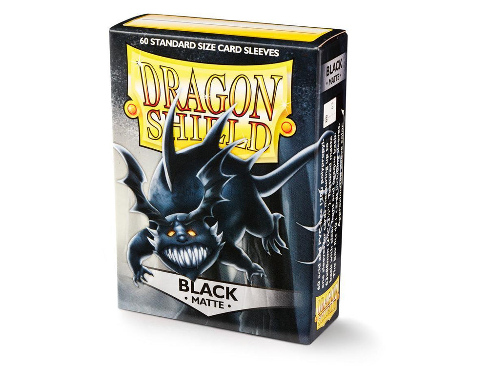 Dragon Shield Matte Sleeve - Black ‘Wanderer’ 60ct