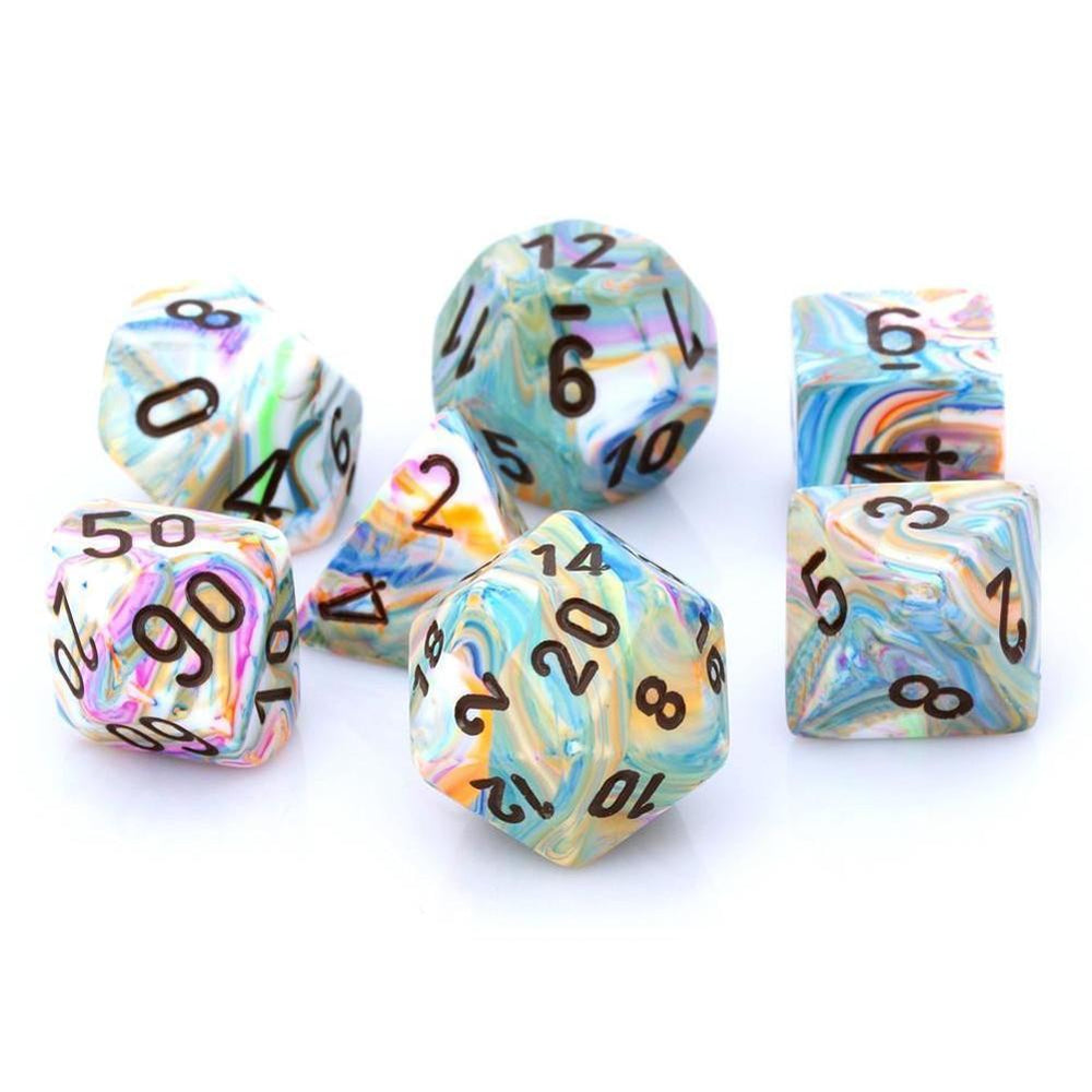 Chessex: Polyhedral Festive™ Dice sets