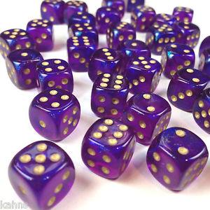 Chessex: D6 Borealis™ Dice Set - 12mm